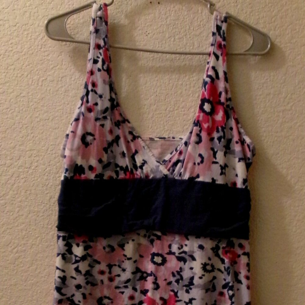NWOTS, PATAGONIA, SIZE L, SUMMER, V NECK, BACKLESS, MIDI, KNIT DRESS